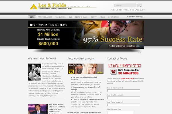 Qualifire theme site design template sample