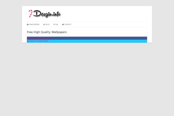 Twentytwelve-child theme site design template sample