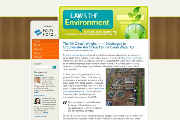 lawandenvironment.com site used Fohopoco