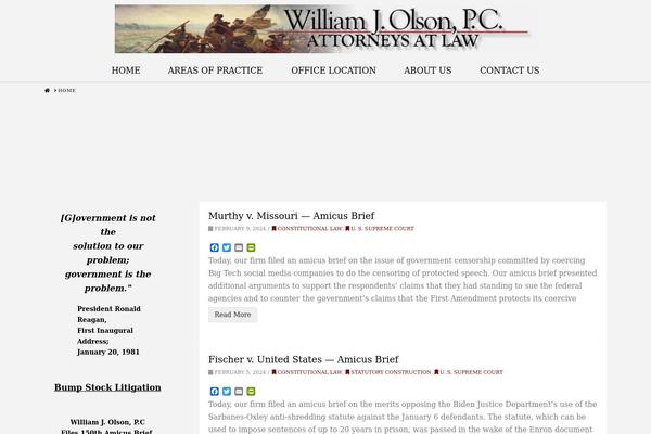Site using Cornerstone plugin