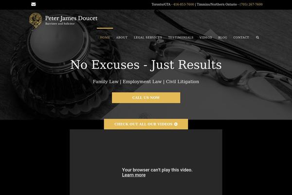 Site using Revolution Slider plugin