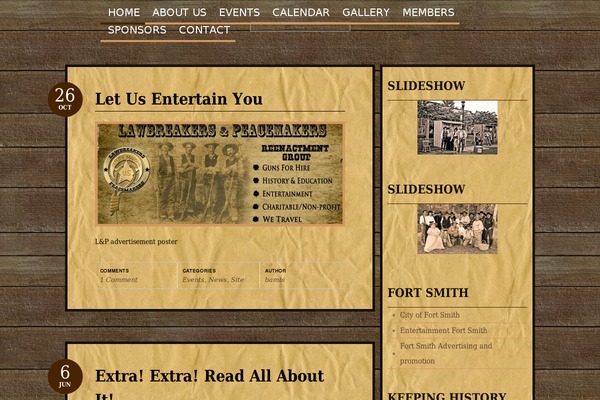 Bueno theme site design template sample