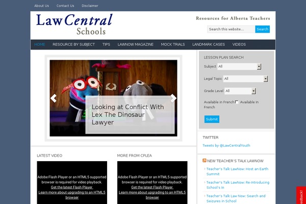 Site using Genesis Slider plugin