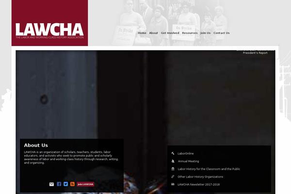 lawcha.org site used Lawcha-2015-theme