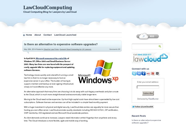 proClouds theme site design template sample