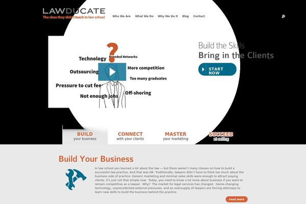 Nova theme site design template sample
