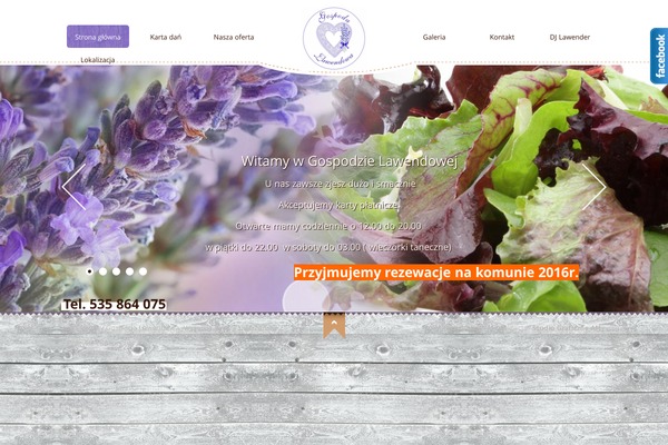 Site using fb widget plugin