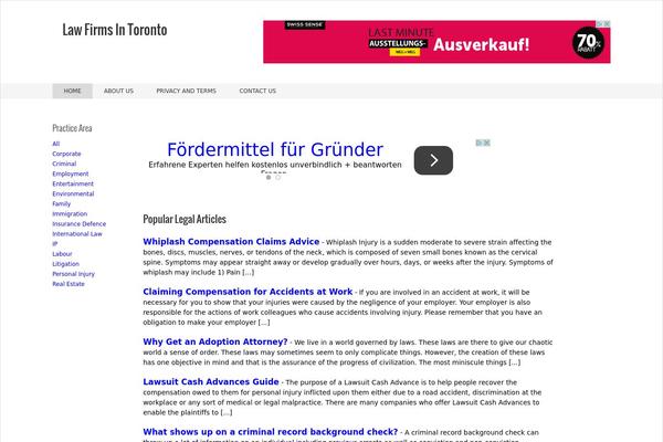 Exray theme site design template sample