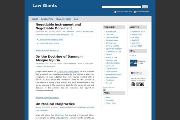 QuickPress theme site design template sample