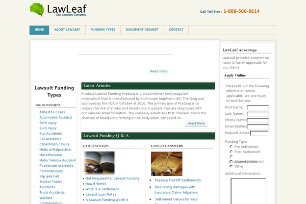 Site using Cforms plugin