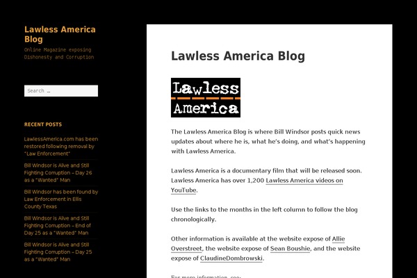 Twenty Fifteen theme site design template sample