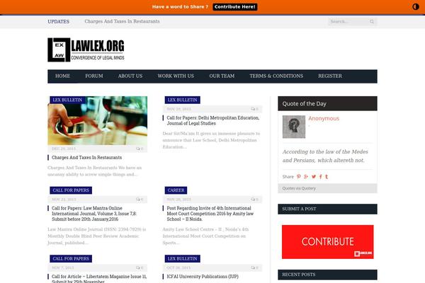 Site using Elegant Subscription Popup plugin