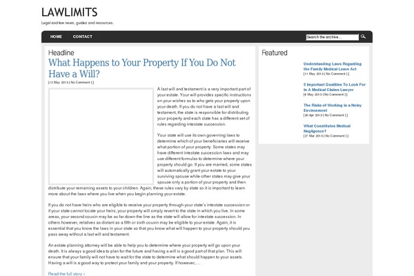 lawlimits.com site used Arthemia Free
