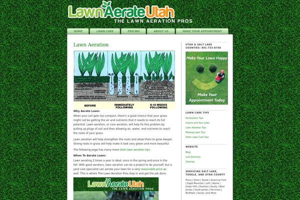 lawnaerateutah.com site used Green-grass