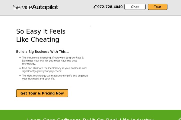 lawnservicesoftware.com site used Serviceautopilot