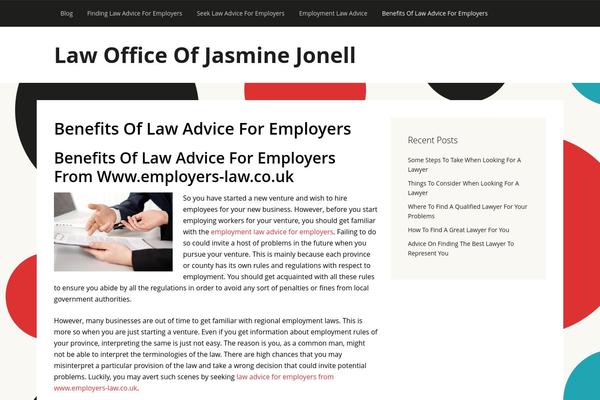 lawofficeofjasminejonell.com site used Bizznis