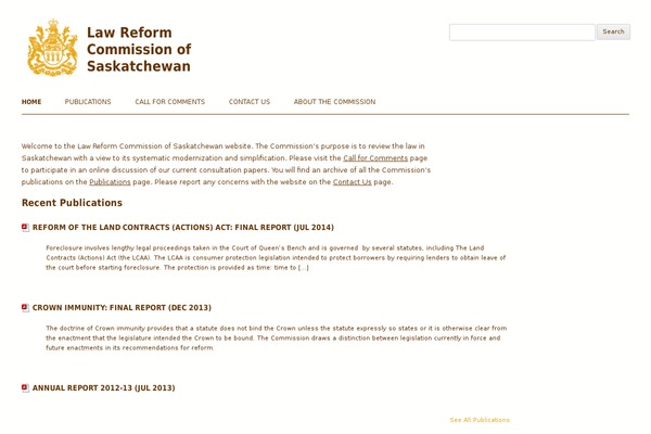 lawreformcommission.sk.ca site used Lawreform-child