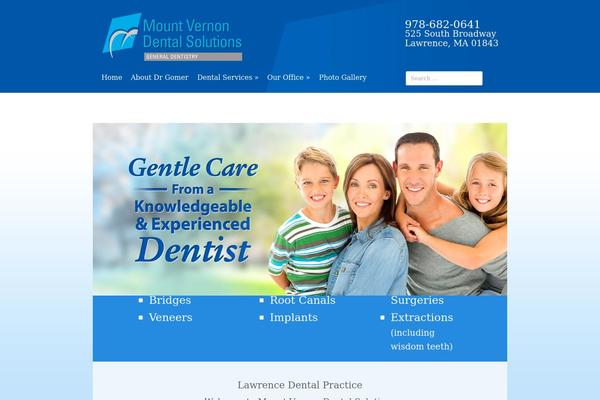 Pilgrim theme site design template sample