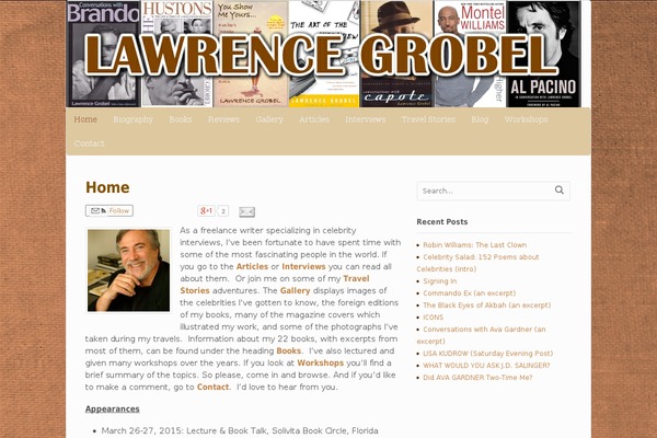 Site using Featured Page Widget plugin