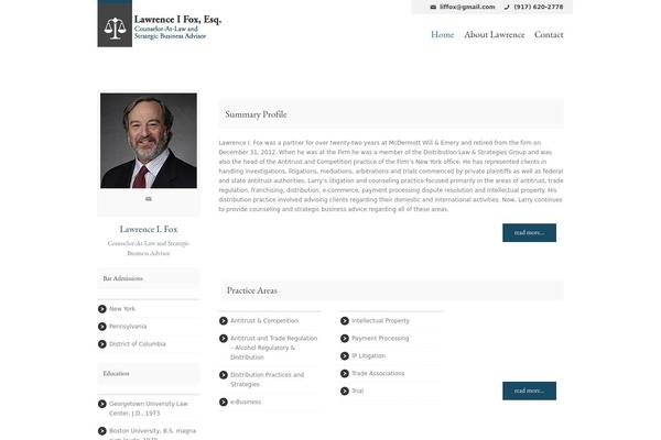 Lawyer theme site design template sample