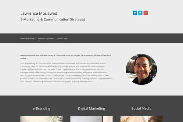 lawrencemouawad.com site used Lm