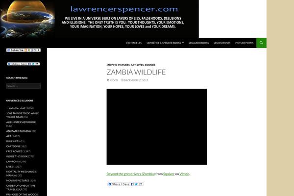 Twenty Fourteen theme site design template sample