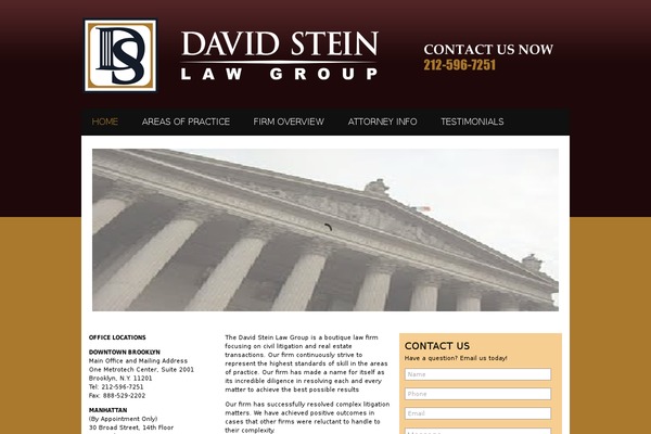 Site using Easy Testimonials plugin