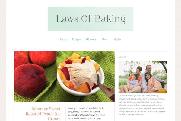 lawsofbaking.com site used Wp-phrase