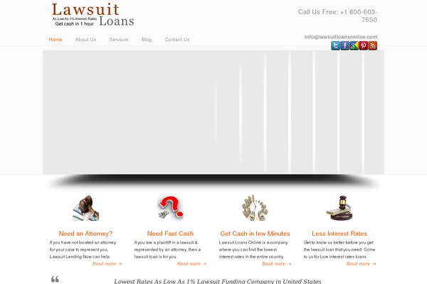 Site using Floating Social Media Icon plugin