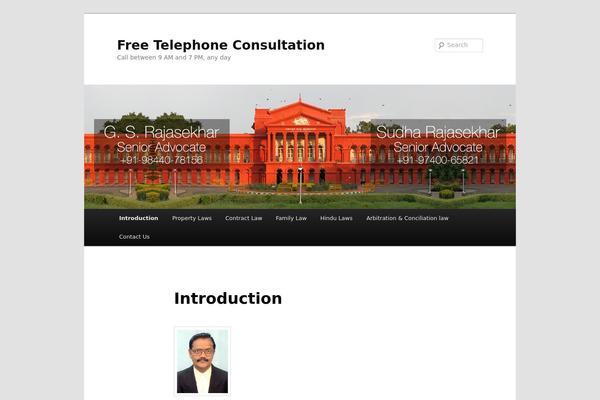 Site using Insert Headers and Footers plugin