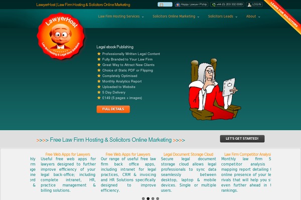 myHosting theme site design template sample