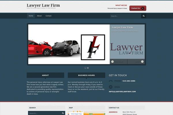 Empire theme site design template sample
