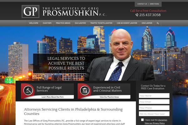 Gp theme site design template sample