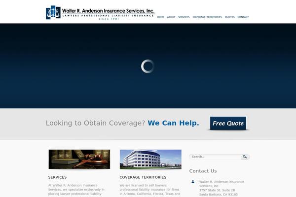 inFocus theme site design template sample