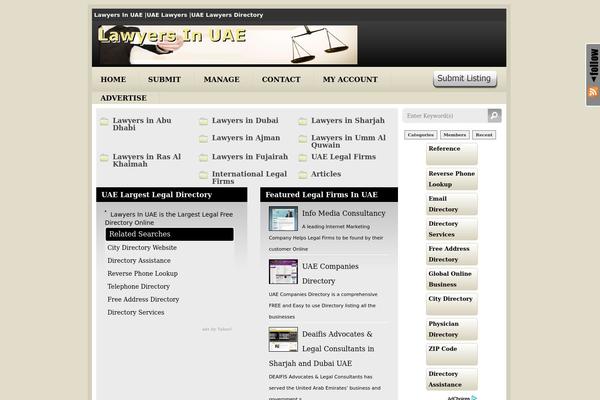 Site using Lava-directory-manager plugin