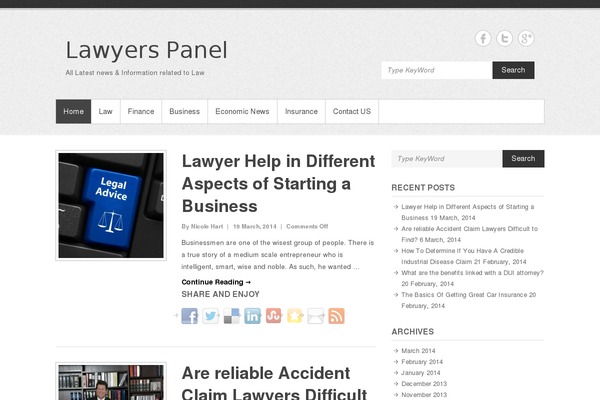 Simple Catch theme site design template sample