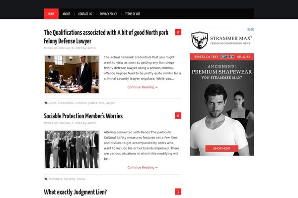 Truepixel theme site design template sample