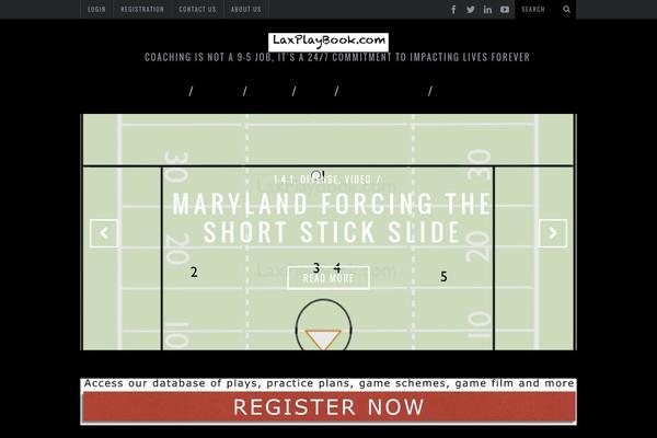 Simplemag theme site design template sample