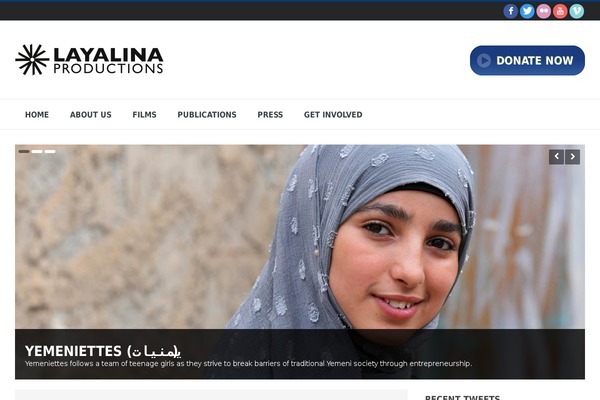 Renad theme site design template sample