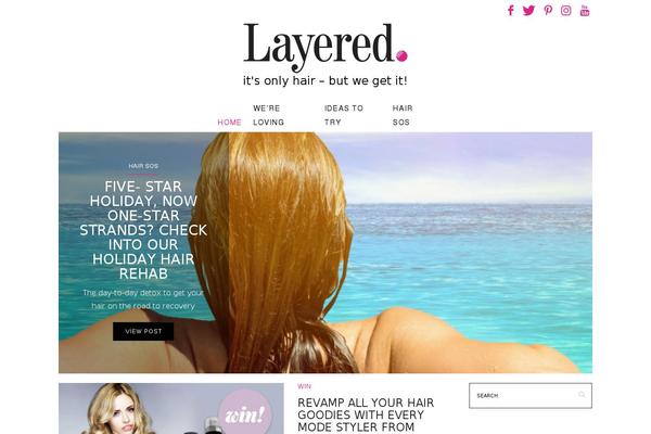 Gossipblog theme site design template sample