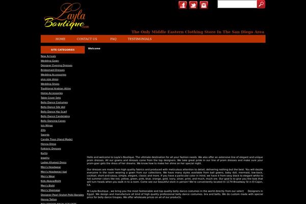 Contrast Style theme site design template sample
