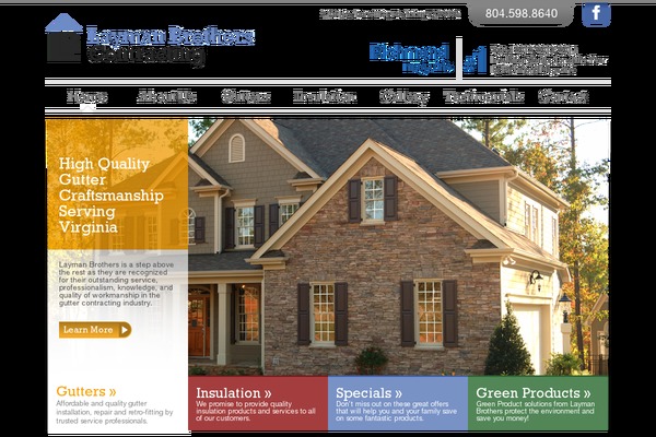 Default theme site design template sample