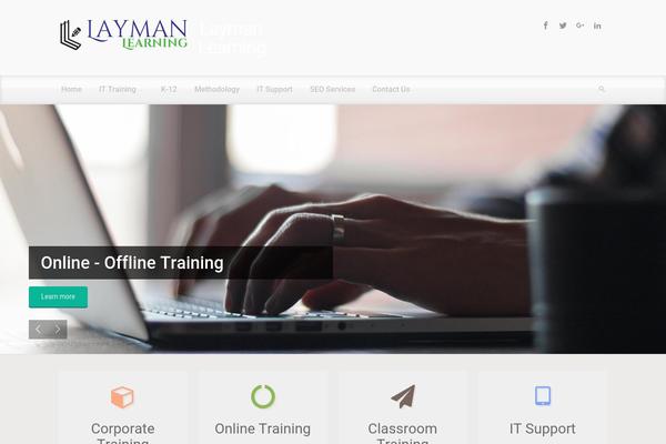 laymanlearning.com site used evolve