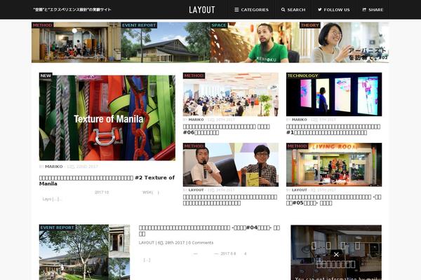 Codilight theme site design template sample