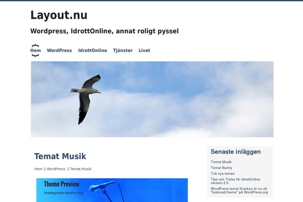 layout.nu site used Kvarken