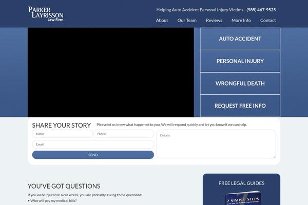Site using Helios Solutions Responsive category FAQ plugin