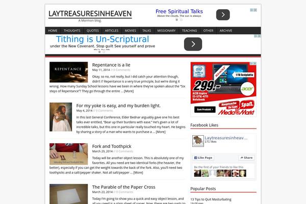 Site using Facebook Like Box plugin