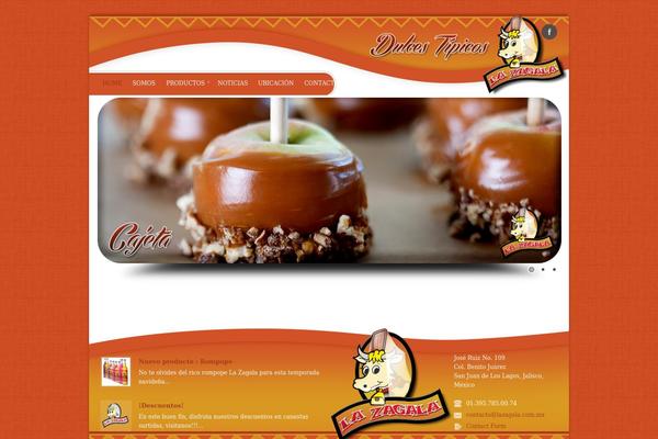 Cameleon theme site design template sample