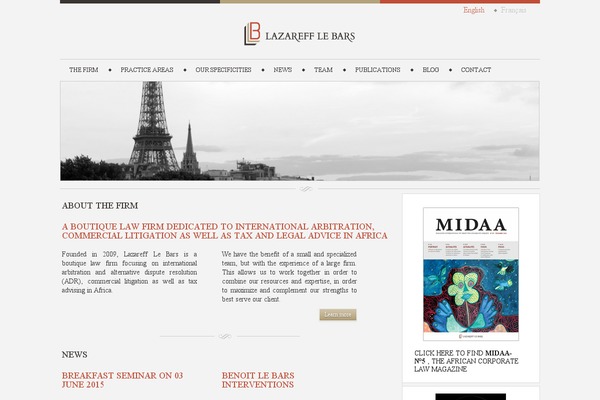 Site using Case-theme-user plugin