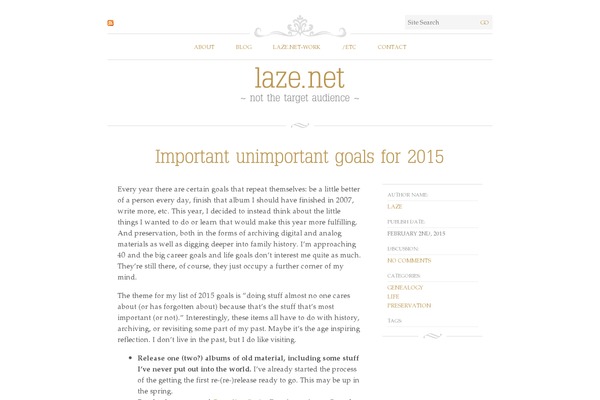 laze.net site used Typominima